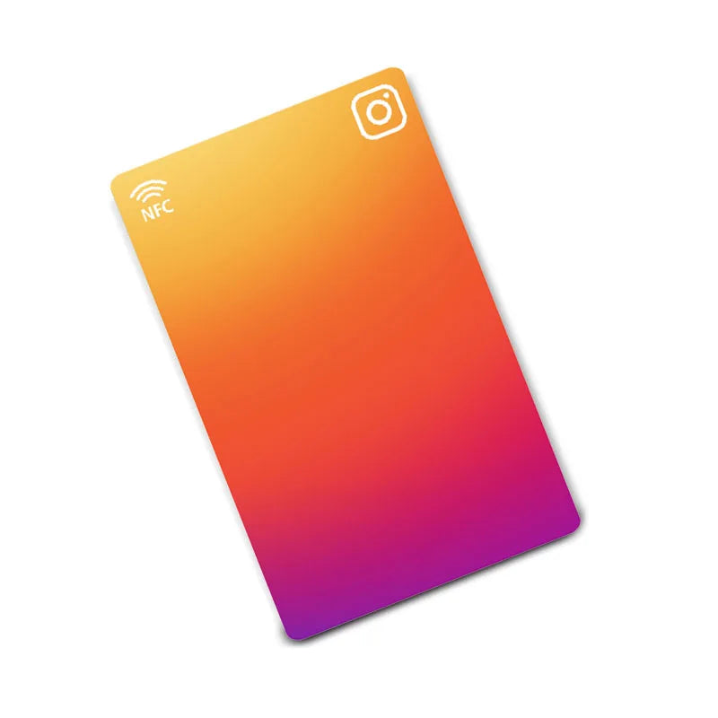(NEW design) Instagram card-NFC