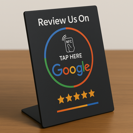 Google Review NFC Station